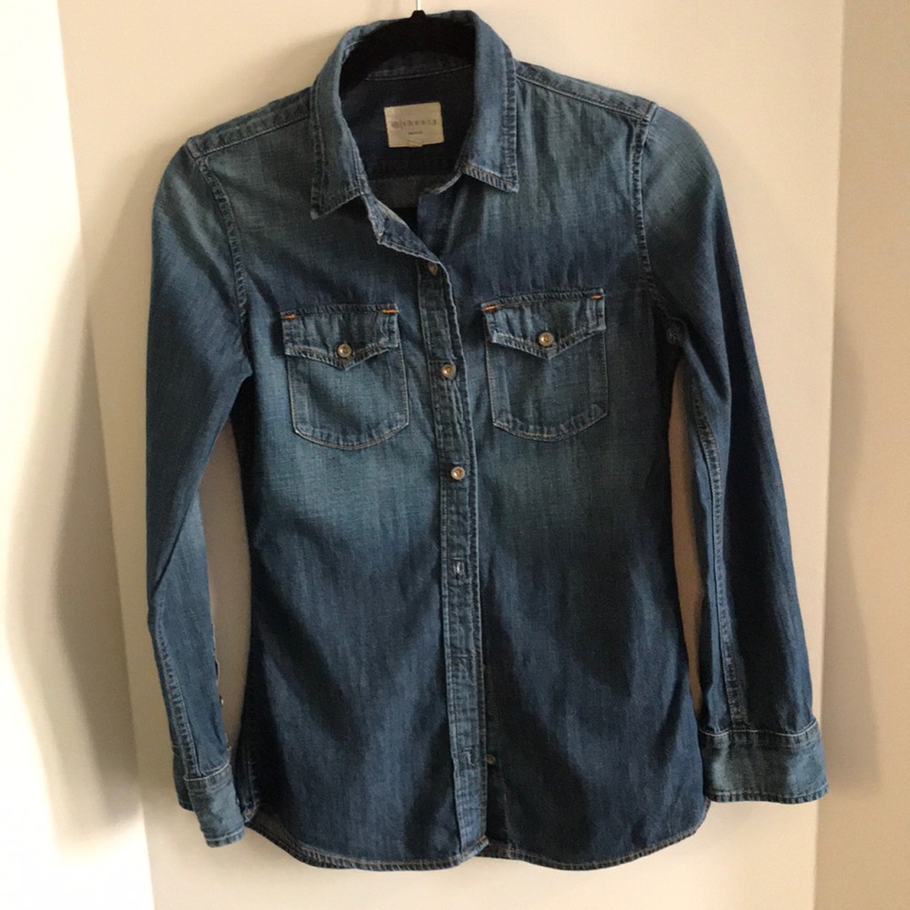 Ag theory denim button up